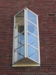 Stalen kozijn, hoek Jan van Galenstraat-Hoofdweg.
<br/>
Gert-Jan Lobbes, 2015